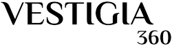Vestigia 360 Logo Schrift